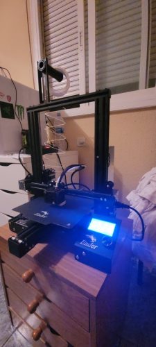 Official Creality Ender 3 Pro 3D Printer with Resume Printing by MKK, Upgraded C-Magnet Build Surface Plate Mat, UL Certified Power Supply, Metal Frame FDM DIY Printers by MKK 220x220x250mm photo review